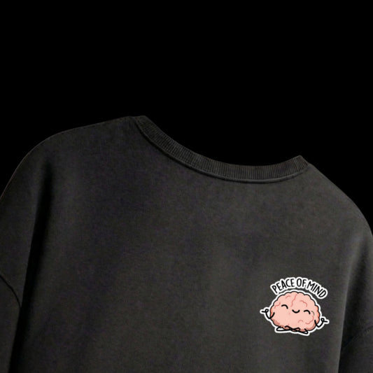 Peace of Mind Terry Oversized Tee