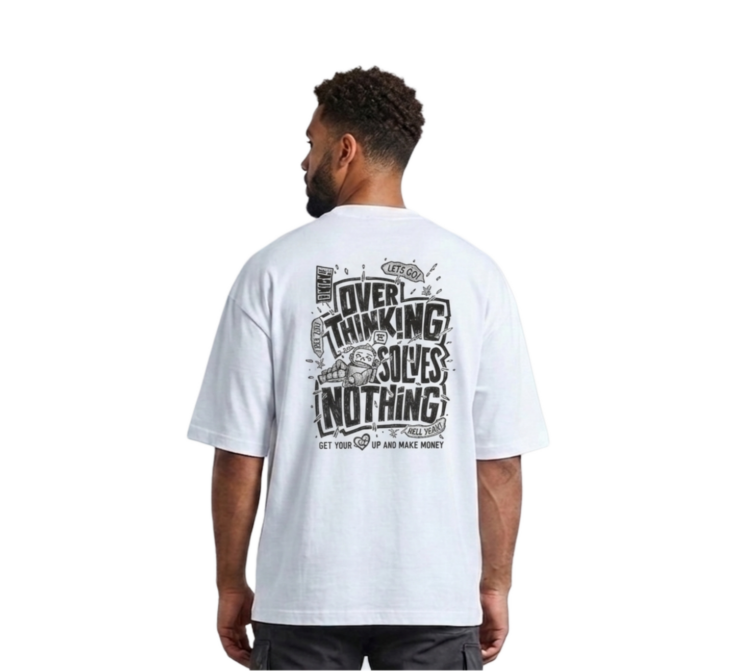Peace of Mind Terry Oversized Tee