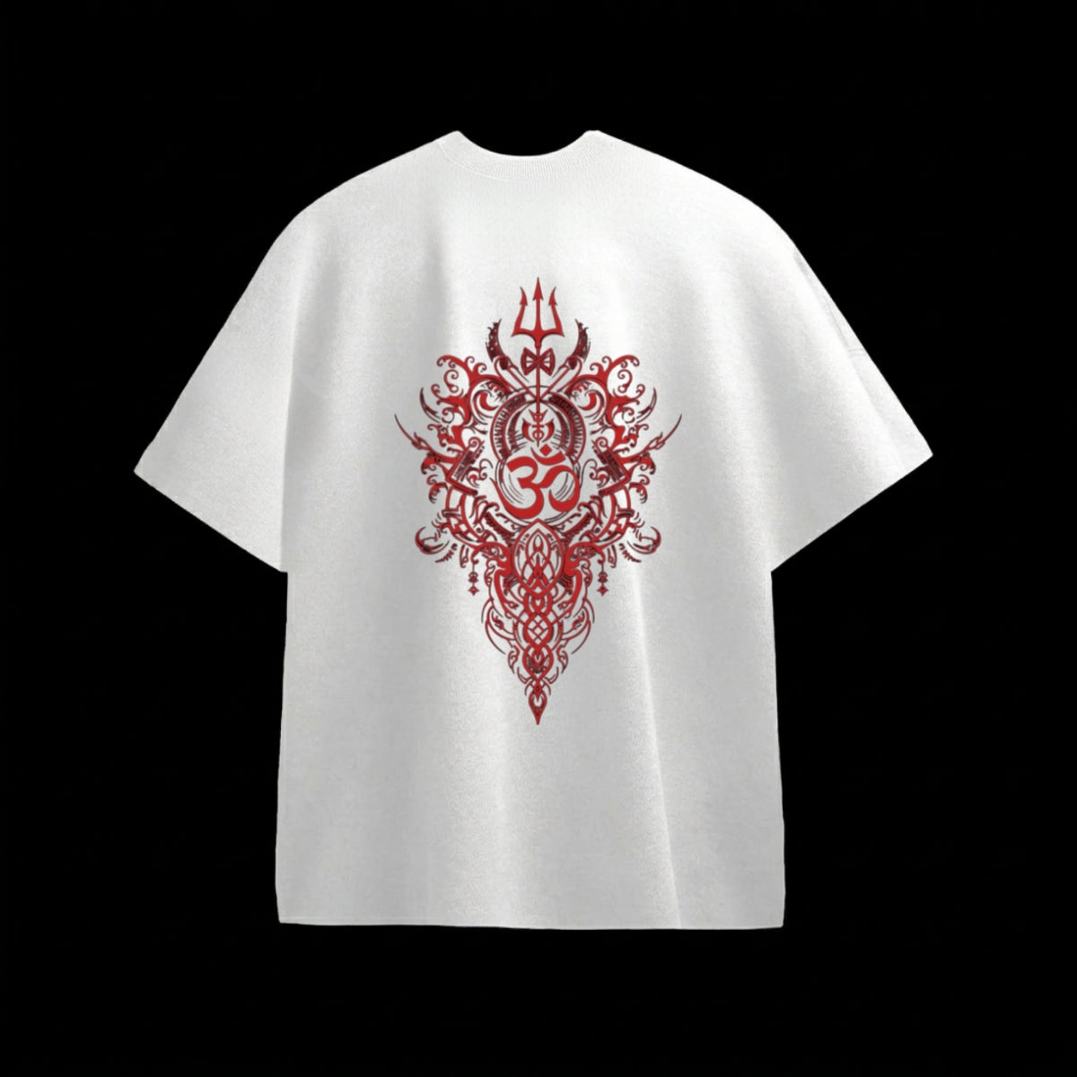 Echo of the Trishula  Oversized Tee