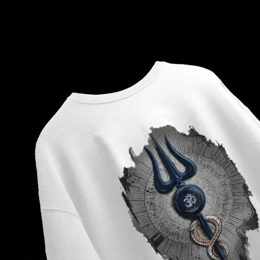 The Infinite Echo  Terry Oversized Tee
