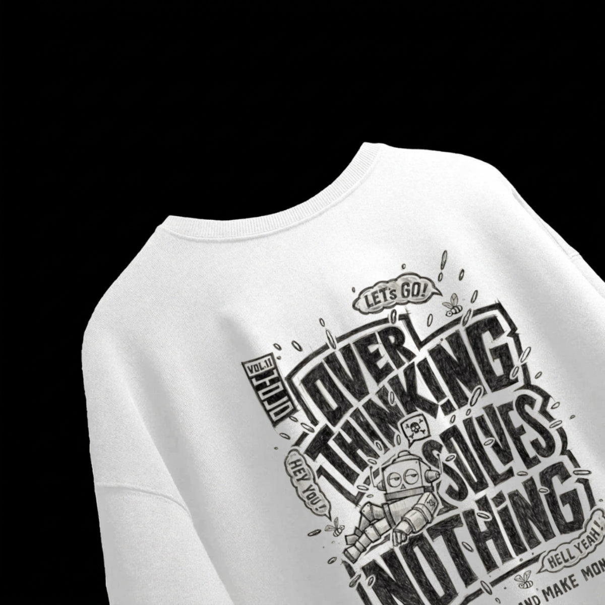 Peace of Mind Terry Oversized Tee