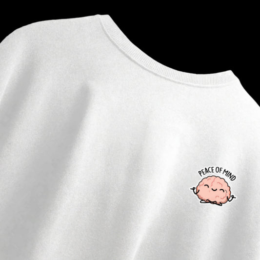 Peace of Mind Terry Oversized Tee