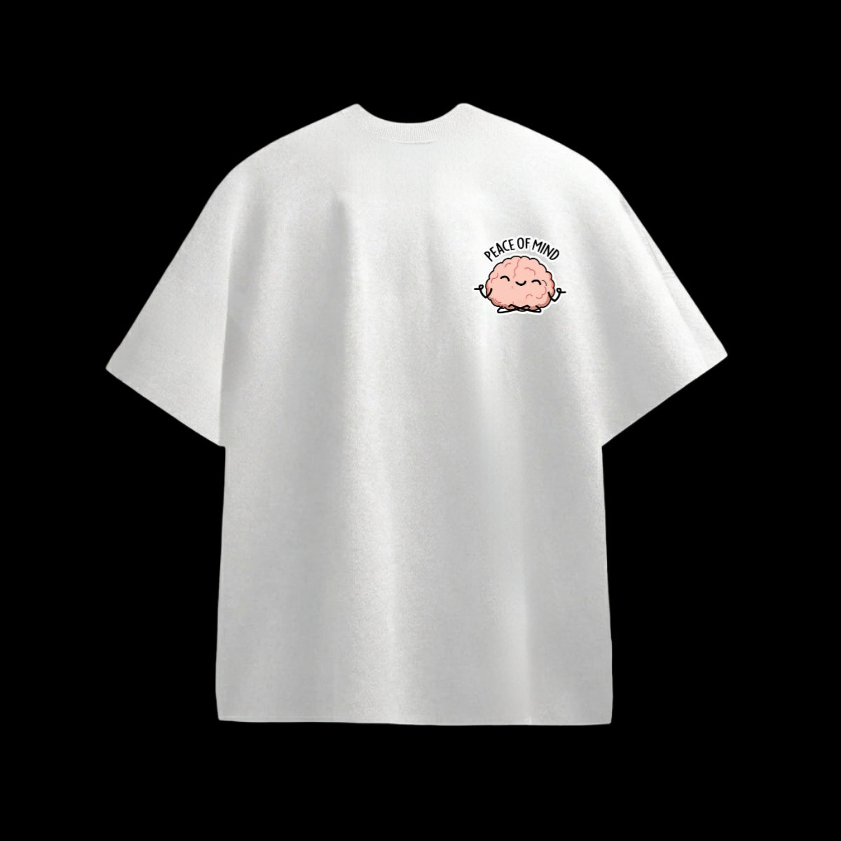 Peace of Mind Terry Oversized Tee