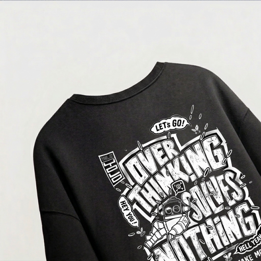 Peace of Mind  Terry Oversized Tee