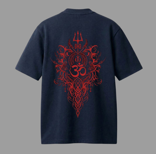 Echo of the Trishula oversized Tee