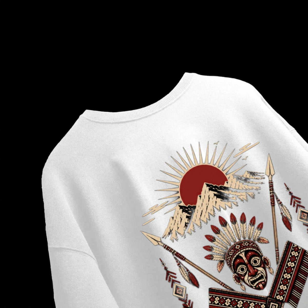 Echoes Of Arunachal Unisex Terry Oversized Tee