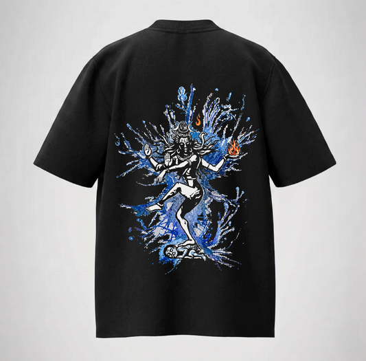Nataraja Unisex Terry Oversized Tee