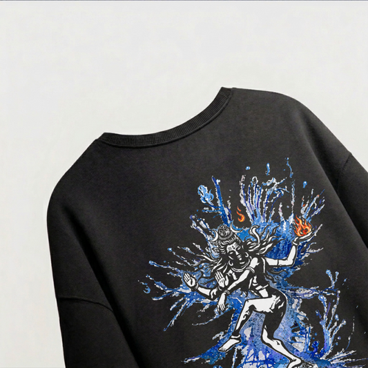Nataraja Unisex Terry Oversized Tee